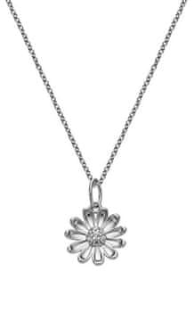 Hot Diamonds Srebrna ogrlica s cirkoni Proud of You Silver Whisper SWP009 (verižica, obesek)