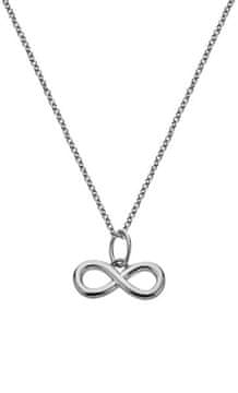 Hot Diamonds Srebrna ogrlica Infinity Silver Wisper SWP007 (verižica, obesek)