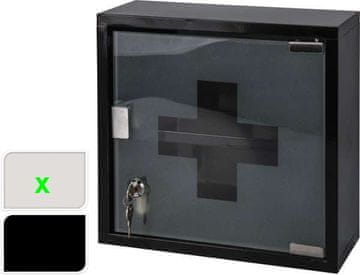 EXCELLENT Medicinska omarica iz nerjavečega jekla/ stekla bela KO-C80620270bila