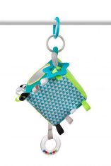 Canpol babies Plišasta senzorična kocka Medvedki sive barve