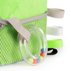 Canpol babies Plišasta senzorična kocka Medvedki sive barve