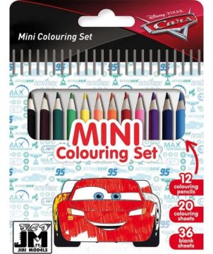 Jiri Models Mini beležnica s svinčniki Avtomobili