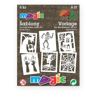 Magic papirnate šablone za slikanje HOROR