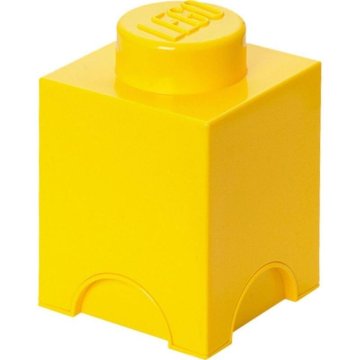 LEGO Škatla za shranjevanje 1 - rumena
