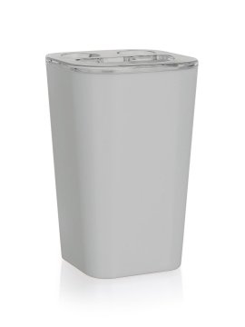 BRILANZ Skodelica za zobne ščetke 7,3x7,3x11cm plastika, SE