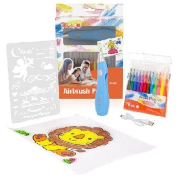 Peach komplet polnil za otroške električne risalnike v spreju, 12 kosov