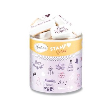 Aladine Stampo Scrap Stamps - Poroka, 43 kosov