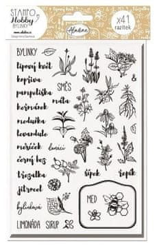 Aladine Žigi Stampo Hobby - Zelišča, 41 kosov