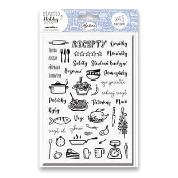 Aladine Stampo Hobby žigi - Moji recepti, 45 kosov