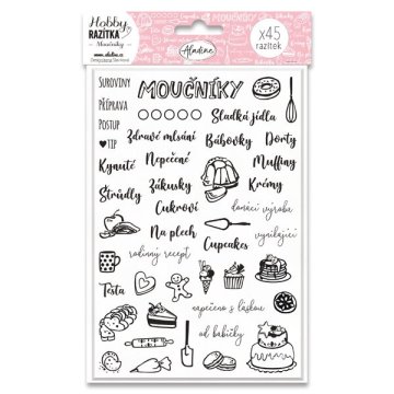 Aladine Stampo Hobby žigi - Sladice, 45 kosov