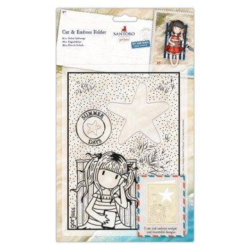 Santoro Gorjuss Žepnina za rezbarjenje in reliefno oblikovanje - poletni dan 15 x 21 cm