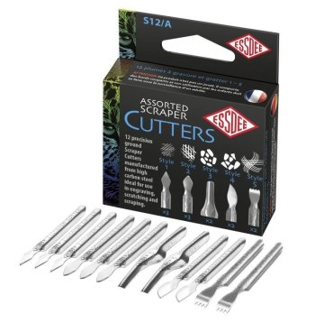 ESSDEE Ročaji za strganje (12 kosov 5 vrst)