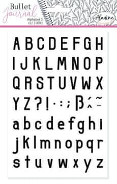 Aladine Žigi Stampo Bullet Journal - Abeceda simple