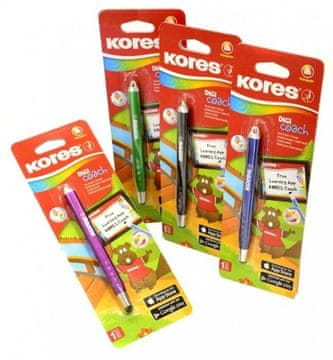 Kores Digi Coach pisalo z zaslonom na dotik + aplikacija, mešanica barv