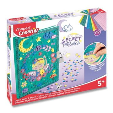 Maped Creativ Secret Mosaics Secret diary set