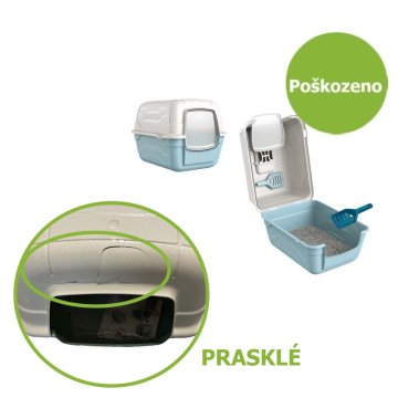 Stranišče s filtrom in zajemalko RotoToilet - Odlomljen vogal - SAVE 50%