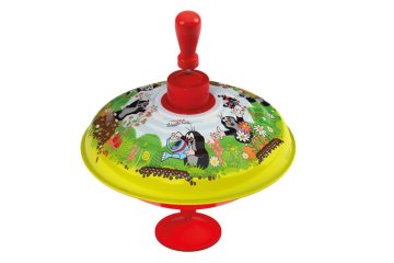 LENA Vrteči se Krtek kovina/plastik 19cm 18m+