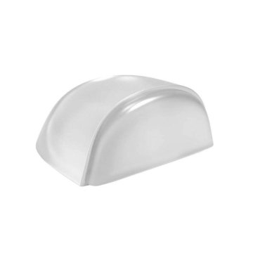 Walteco Zaščita vrat, 42 x 36 x 22 mm, prozorna, samolepilna