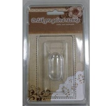 Akrilni blok z nosilcem 6 x 10 cm