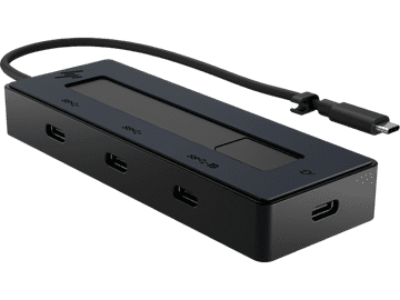 HP 4K USB-C univerzalno večportno vozlišče