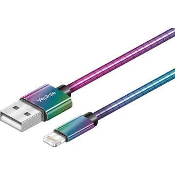 Yenkee YCU 651 Steel MFi Lightning /1m