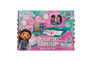 Alltoys Set za slikanje z markerji v spreju Gabyjeva čarobna hiša