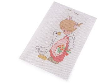 Baby vezenje - belo dekle