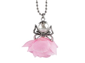 Angel za srečo, v škatli - roza st.