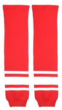 Merco Motor hokejske nogavice senior rdeče-beli paket 1 par