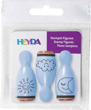 HEYDA Leseni žigi keglji - nebo
