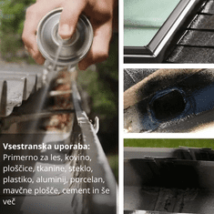 Smania Tesnilni sprej LeakProof | Vodoodporni tesnilni sprej | Tesnilo za razpoke in špranje | Sprej proti puščanju