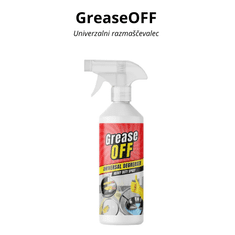 Smania Univerzalni razmaščevalec GreaseOFF (500 ml) | Odstranjevalec maščobe | Čistilo za kuhinjske površine
