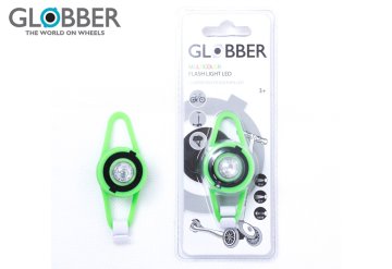 Globber LED luč - neonsko zelena