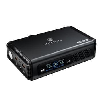 Viking Baterijski generator VALI150/Baterija 148Wh/Output:1xAC,2xUSB-A,2xDC5521/LED svetilka