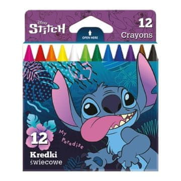 CoolPack Voskovni svinčniki Colorino Stitch, 12 barv