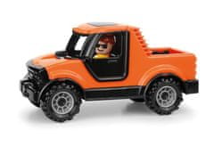 LENA Avto Truckies Pick-up plastika 19cm s figurico v škatli 24m+