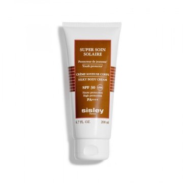 Sisley Krema za sončenje SPF 30 Super Soin Solaire (svilnata krema za telo) 200 ml