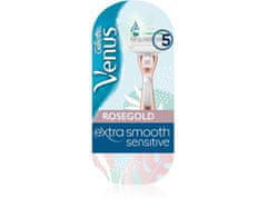 Gillette Brivnik Venus Extra Smooth Sensitive Rose Gold + 1 glava