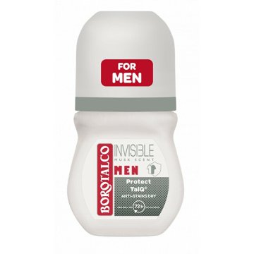 Borotalco Dezodorant Men Invisible Dry (Deo Roll-On) 50 ml