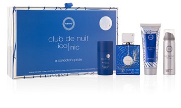 Armaf Club De Nuit Blue Iconic - EDP 105 ml + deodorant v prahu 75 g + deodorant v spreju 50 ml + gel za prhanje 100 ml