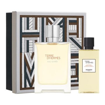 Hermès Terre d` Eau Givrée - EDP 100 ml + gel za prhanje 80 ml