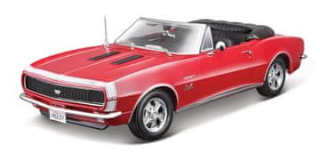 Maisto - 1967 Chevrolet Camaro SS 396 kabriolet, rdeč, 1:18