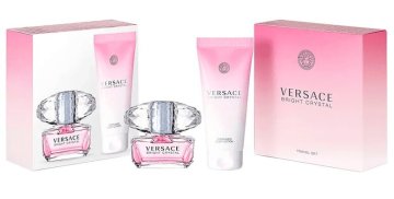Versace Bright Crystal - toaletna voda 50 ml + losjon za telo 100 ml