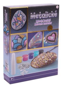 Slikanje na kristale - Kovinska barva