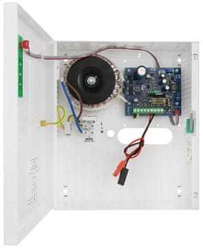 Pulsar AWZG2-12V2A-B rezervno napajanje v skladu s standardom EN50131-6, raven 2, 13,8V/2A/7Ah