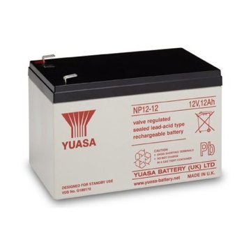 Yuasa NP 12-12 Baterija VRLA 12V brez vzdrževanja, kapaciteta 12Ah