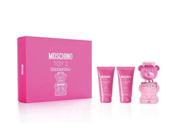Moschino Toy 2 Bubble Gum - EDT 50 ml + losjon za telo 50 ml + gel za prhanje 50 ml