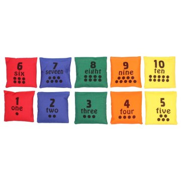 Merco Komplet didaktičnih pripomočkov Bean Number Set 1 komplet