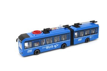 Alltoys Trolejbus modre barve 1:16