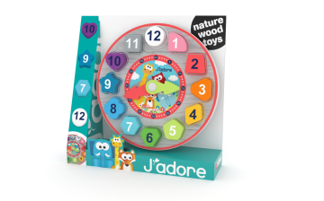 Lesena ura sestavljanka